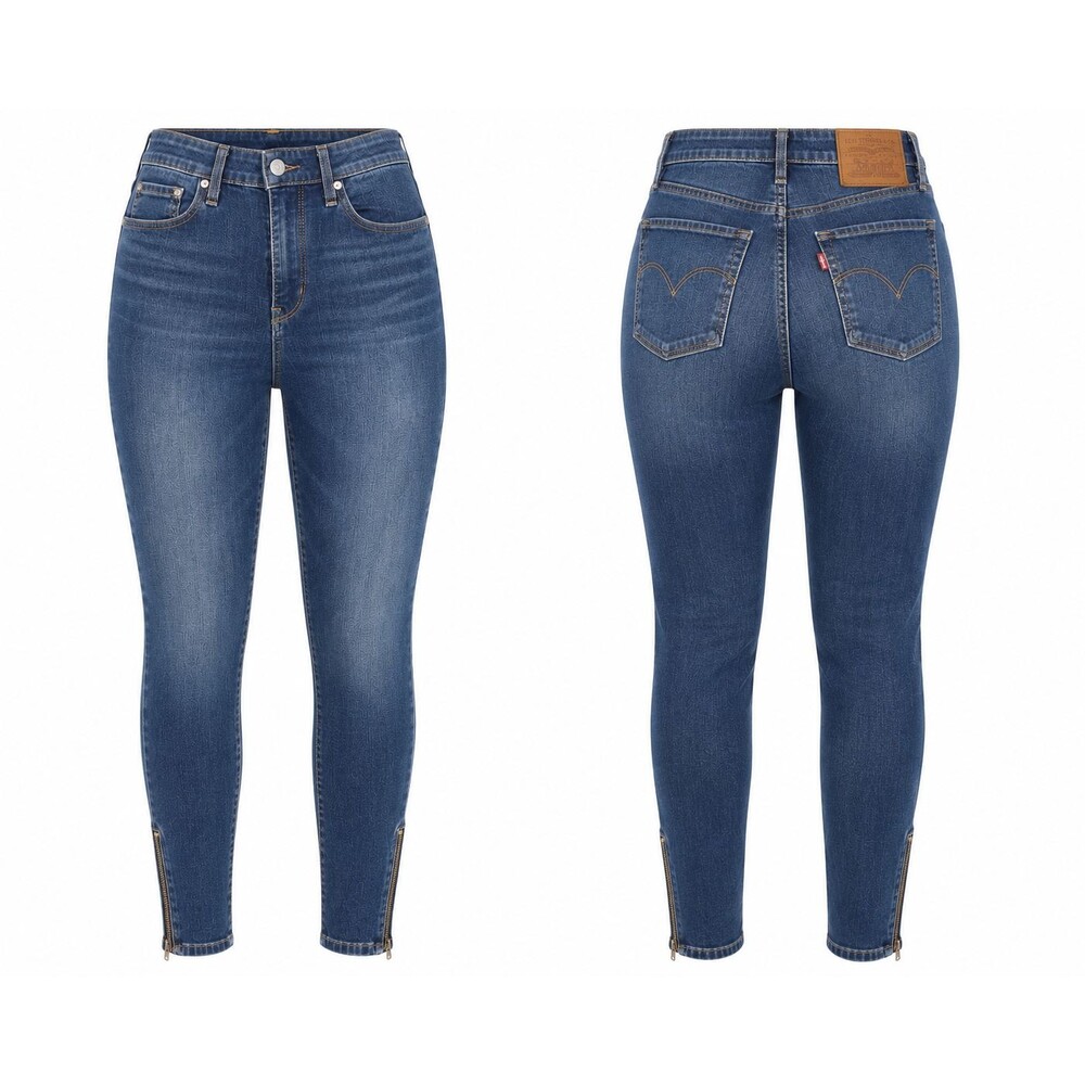 Levi's Premium 721 High Rise Skinny Jeans Size 28 (6)
